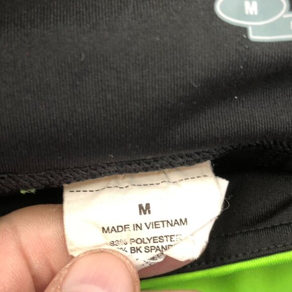 Saucony Womens Leggings Medium Skinny Leg Stretch Pull On Black Athleisure - Picture 10 of 15